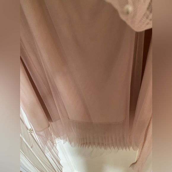 Pleated tulle midi skirt - Picture 4 of 4